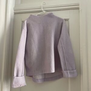 Opening ceremony lavender sweater